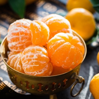 Mandarinenflecken entfernen