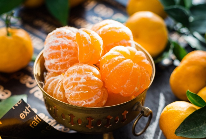 Mandarinenflecken entfernen