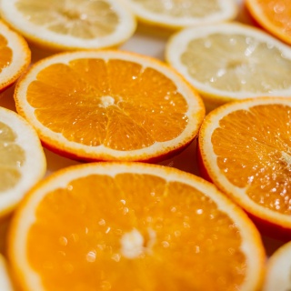 Orangenflecken entfernen