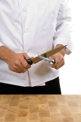 Stumpfe Messer richtig schärfen und schleifen
