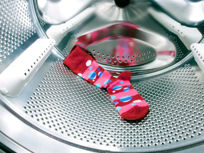 Wohin verschwinden die Socken in der Waschmaschine
